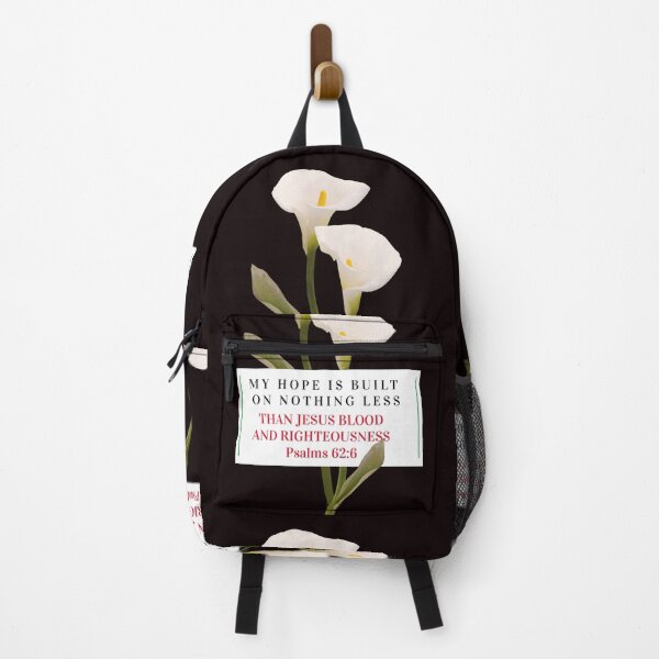 Artikelvorschau, Meine Hoffnung gründet sich auf nichts Geringeres als auf das Blut und die Gerechtigkeit Jesu (Psalm 62:6). entworfen und verkauft von Mrs. Kizzy Gillis Heavenly-Merch.