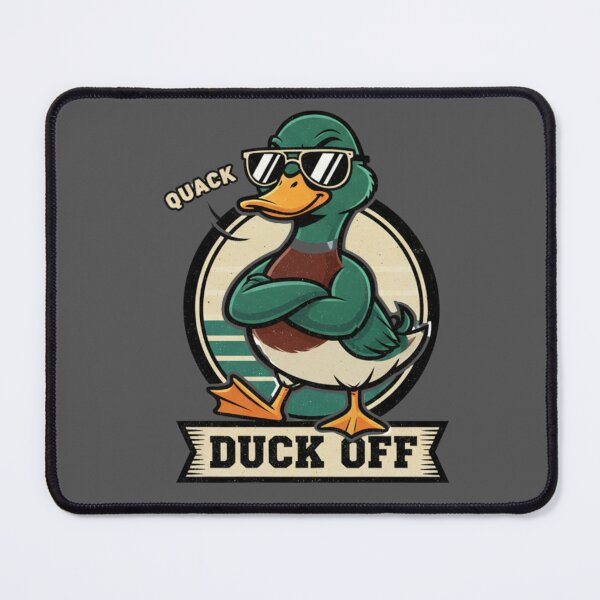 Item preview, Duck Off – Cool Duck with Attitude designed and sold by PrintHorizonD.