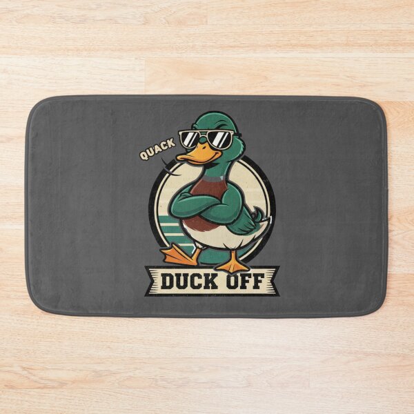 Item preview, Duck Off – Cool Duck with Attitude designed and sold by PrintHorizonD.
