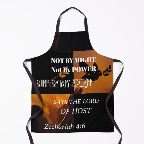 Item preview, Not By Might Not By Power But By My Spirit Says The Lord Of Host Zechariah 4:6 designed and sold by Mrs. Kizzy Gillis Heavenly-Merch.