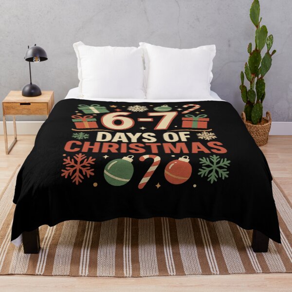 Item preview, 6–7 Days of Christmas Funny Holiday T-Shirt | Festive Gifts & Candy Canes designed and sold by DailyDrivesct.
