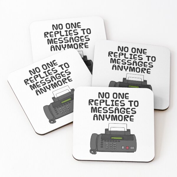 Item preview, No One Replies To Messages Anymore, Fax Machine Funny designed and sold by doodlerob.