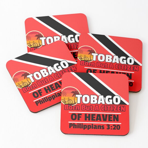 Item preview, Tobago Born But A Citizen Of Heaven Philippians 3:20  designed and sold by Mrs. Kizzy Gillis Heavenly-Merch.