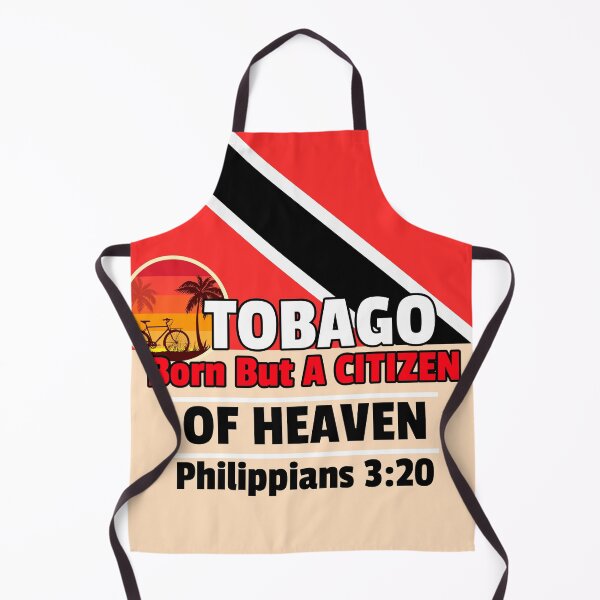 Item preview, Tobago Born But A Citizen Of Heaven Philippians 3:20 designed and sold by Mrs. Kizzy Gillis Heavenly-Merch.