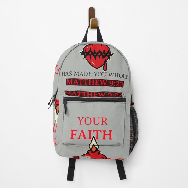 Item preview, Your Faith Has Made You Whole Matthew 9:22 designed and sold by Mrs. Kizzy Gillis Heavenly-Merch.