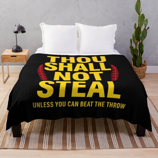 Item preview, Thou Shall Not Steal – Funny Softball Baseball Sports T-Shirt designed and sold by DailyDrivesct.