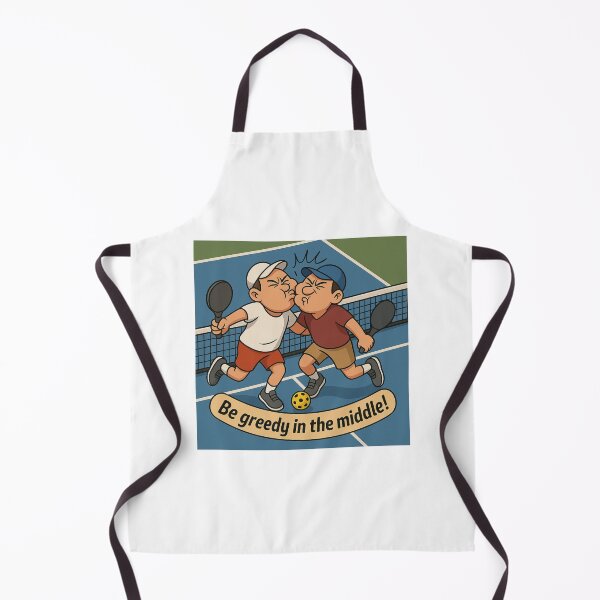 Item preview, Be Greedy in the Middle in Pickleball designed and sold by Print Unfiltered.