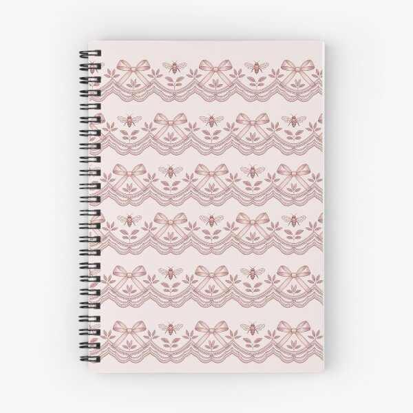 Item preview, Coquette-Core Bees Bows and Lace | Blush Pink Girly Design by Heritage Hive Studio designed and sold by Heritage Hive Studio.