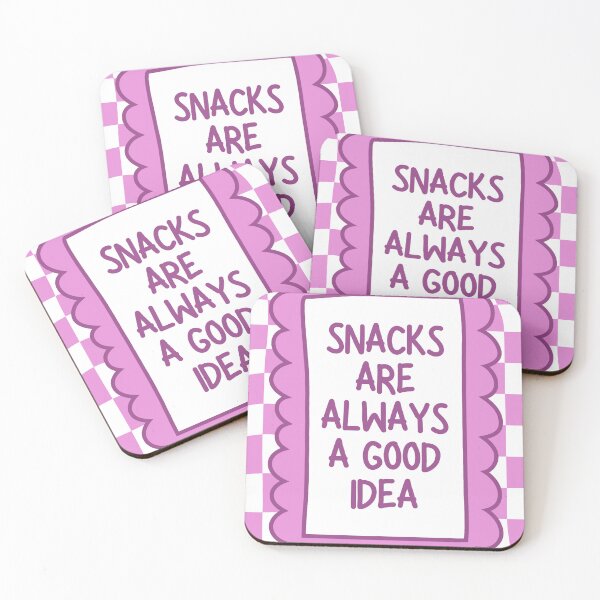 Item preview, Snacks Are Always A Good Idea designed and sold by Dondonmart.