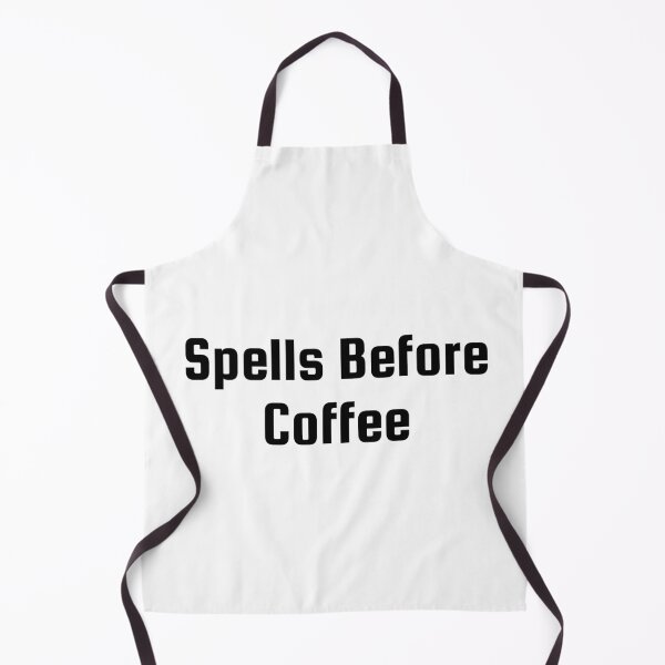Item preview, Spells Before Coffee designed and sold by Ninjacatoff.