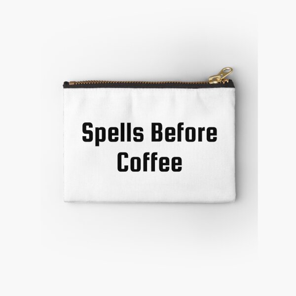 Item preview, Spells Before Coffee designed and sold by Ninjacatoff.