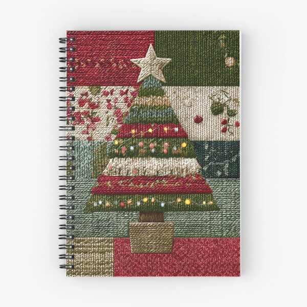 Item preview, Patchwork Christmas Tree Lights Festive Pattern designed and sold by scicilysimonee.