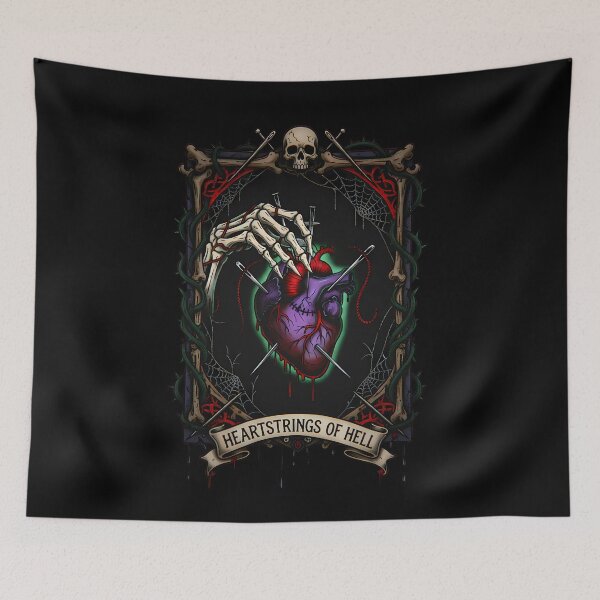 Item preview, Heartstrings of Hell:The Cursed Heart designed and sold by CoffinsArt.