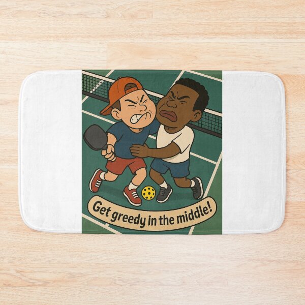 Item preview, Get Greedy in the Middle in Pickleball designed and sold by Print Unfiltered.