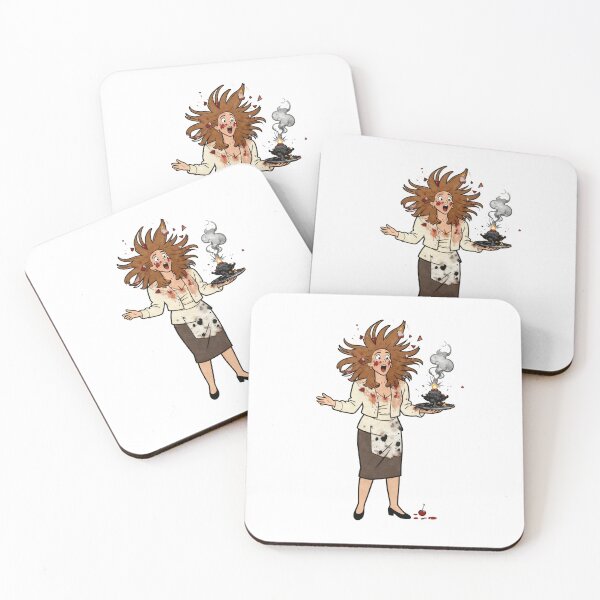Item preview, I'M LISTENING.. High Brow Seattle Cuties - Roz Doyle - Cherry Flambé Explosion designed and sold by CleverCulture.