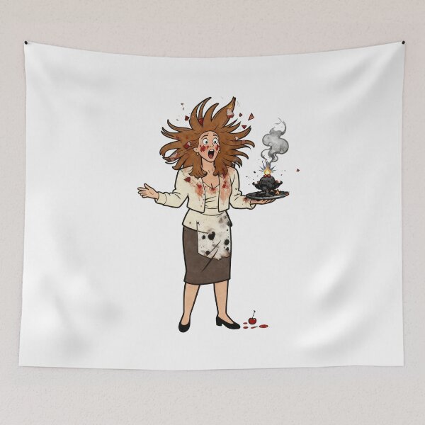 Item preview, I'M LISTENING.. High Brow Seattle Cuties - Roz Doyle - Cherry Flambé Explosion designed and sold by CleverCulture.