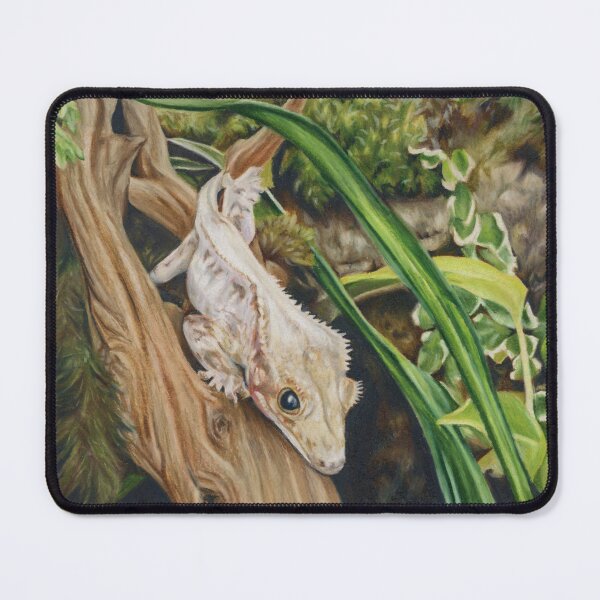 Item preview, Lily White Crested Gecko designed and sold by whatmollymade.