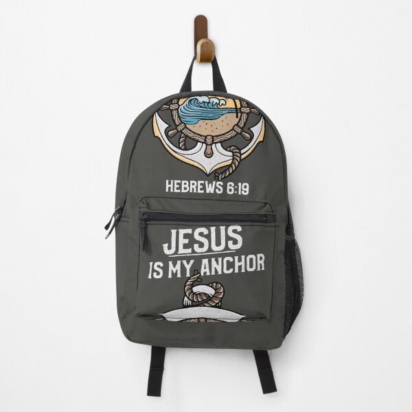 Artikelvorschau, Jesus ist mein Anker Hebräer 6:19 entworfen und verkauft von Mrs. Kizzy Gillis Heavenly-Merch.