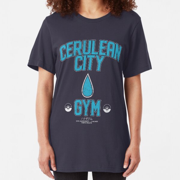Cerulean City Gym Slim Fit T-Shirt