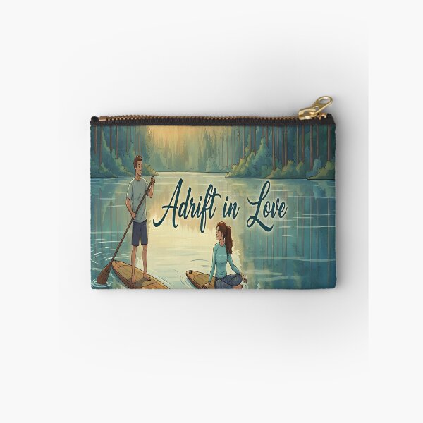 Item preview, Couple Paddle boarding "Adrift in Love" designed and sold by Friends Custom Creations.
