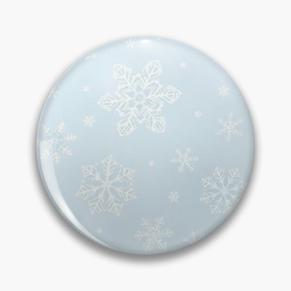 Item preview, Icy Blue Snowflake Winter Pattern designed and sold by SassyArtistry.