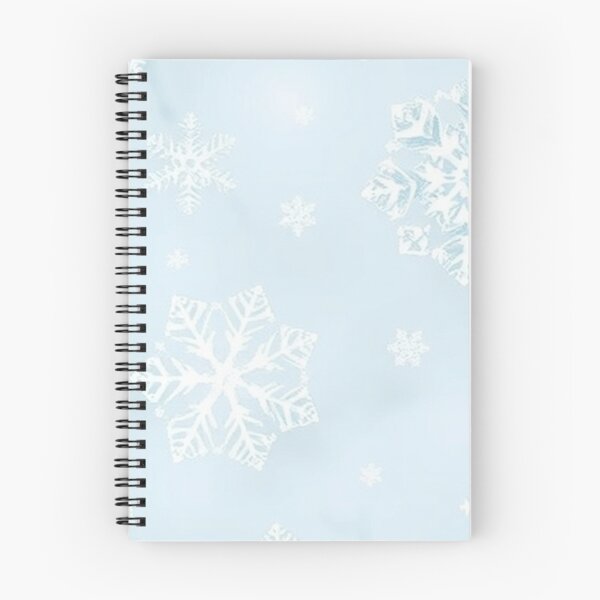 Item preview, Icy Blue Snowflake Winter Pattern designed and sold by SassyArtistry.