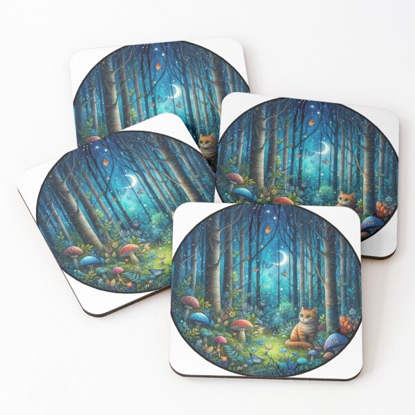 Item preview, Mushroom Grove Cat designed and sold by CAutumnTrapp.