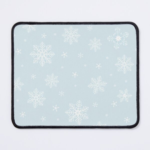 Item preview, Light Blue Snowflake Seamless Pattern designed and sold by SassyArtistry.