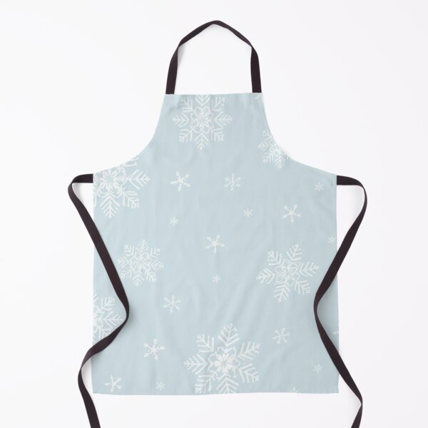 Item preview, Light Blue Snowflake Seamless Pattern designed and sold by SassyArtistry.