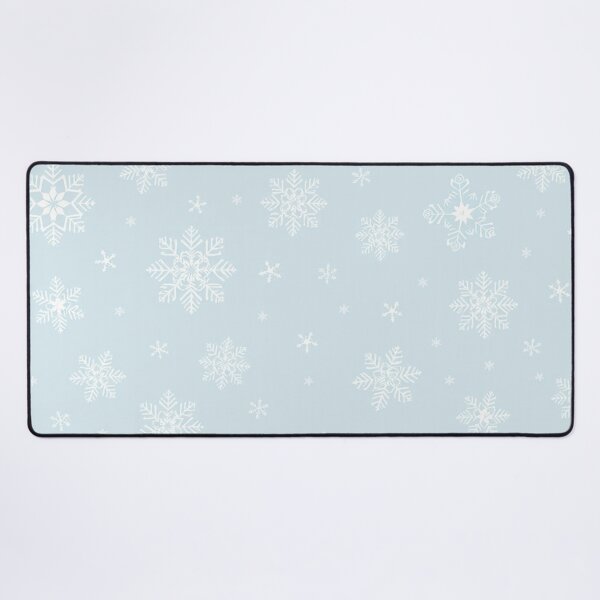 Item preview, Light Blue Snowflake Seamless Pattern designed and sold by SassyArtistry.
