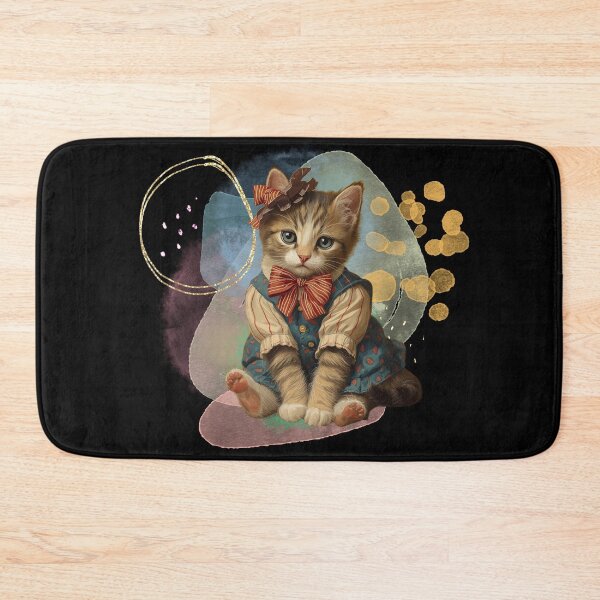 Item preview, Vintage Kitten Charm designed and sold by Khadigadesings.