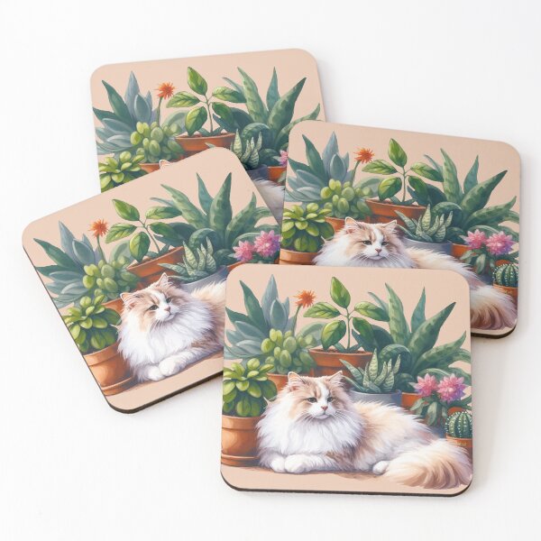Item preview, Botanical Bliss Cat designed and sold by CAutumnTrapp.