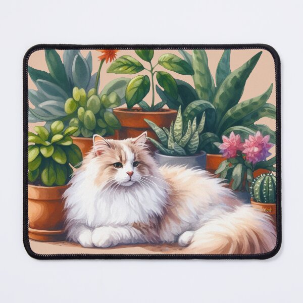 Item preview, Botanical Bliss Cat designed and sold by CAutumnTrapp.