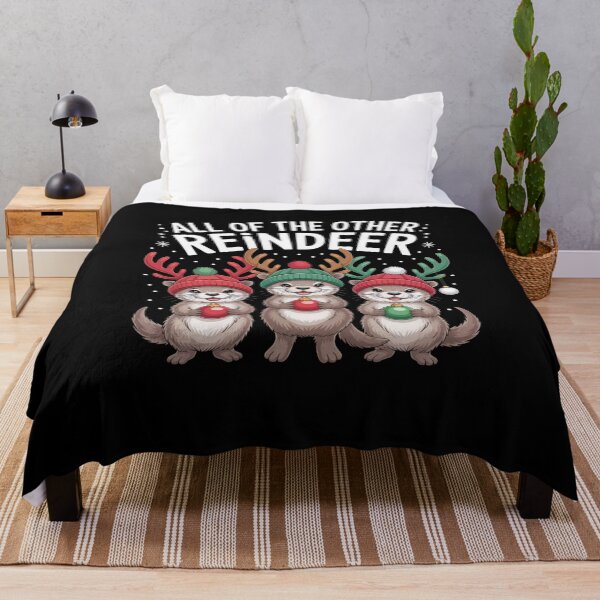 Item preview, All Of The Other Reindeer Otter Christmas Pun designed and sold by Gogetgiggles.