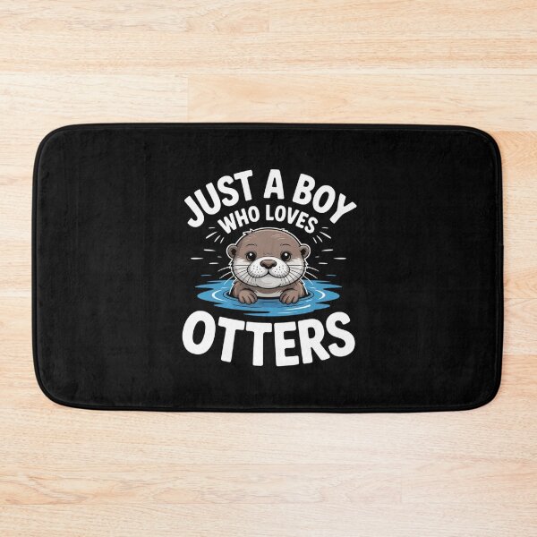 Item preview, Just a Boy Who Loves Otters Cute Otter Art designed and sold by Gogetgiggles.