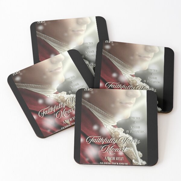 Item preview, Faithfully Yours Mozart 2025 Poster designed and sold by CoffeeAndComicsCreations.