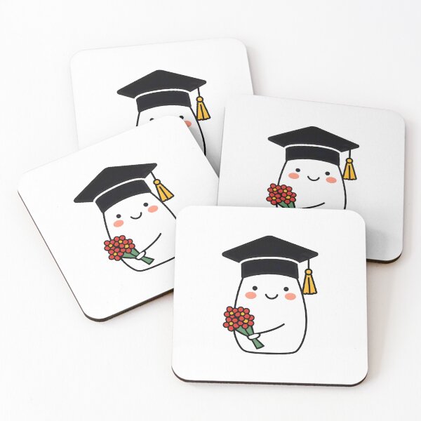 Item preview, Celebrate graduation cute meme style pose graduate sticker designed and sold by Moodune.