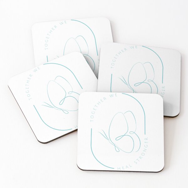 Item preview, Nina’s Journey – Together We Heal Stronger (Light Teal) designed and sold by NinasJourney.