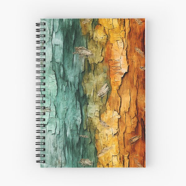 Item preview, Exquisitely Colorful Fantasy Tree Bark Textured Abstract Art designed and sold by DEC02.