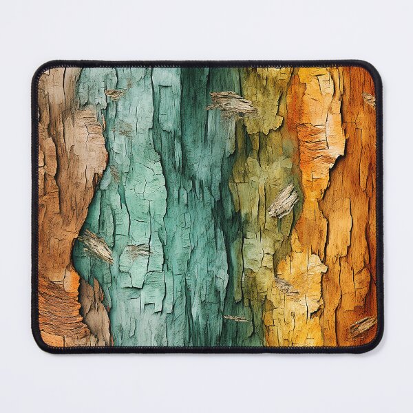 Item preview, Exquisitely Colorful Fantasy Tree Bark Textured Abstract Art designed and sold by DEC02.