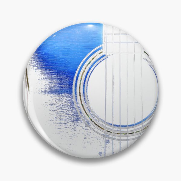 Item preview, Blue-Acoustic-Guitar-Hi-Lite designed and sold by HayleyArcher.