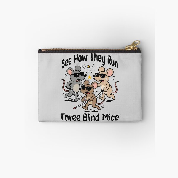 Item preview, See How They Run – Blind Nursery Rhyme Humor designed and sold by Eyepatch-Jacks.