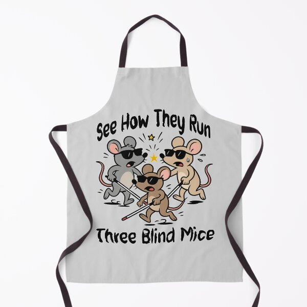 Item preview, See How They Run – Blind Nursery Rhyme Humor designed and sold by Eyepatch-Jacks.