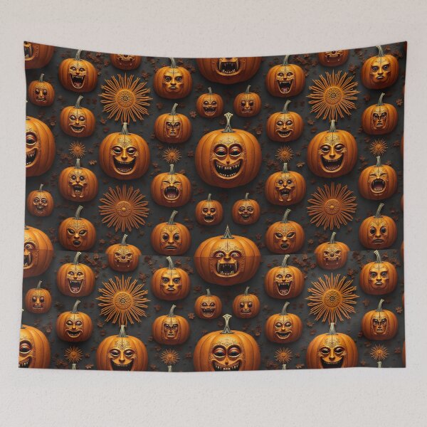 Item preview, Pumpkins that resemble ancient, wise faces designed and sold by BDLdesigns.