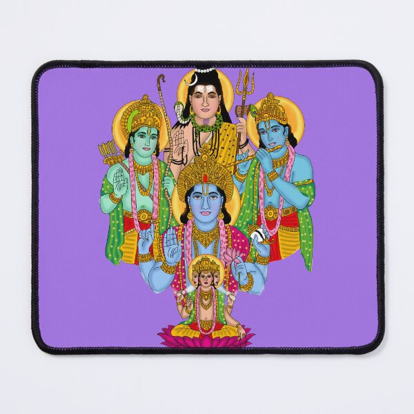 Item preview, Brahma Vishnu Shiva – Trimurti Divine Art designed and sold by Harshit_Digital_Arts.