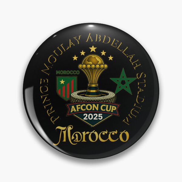Item preview, Morocco AFCON 2025 Morocco • Prince Moulay Abdellah Stadium  designed and sold by InPrintedWord.