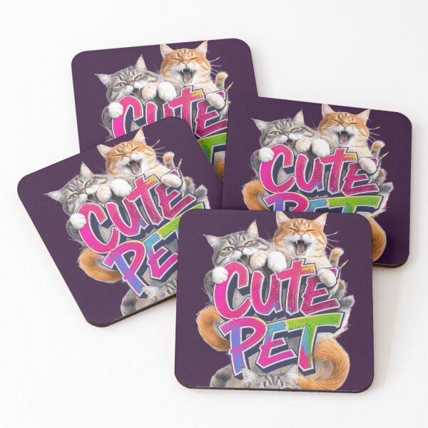 Item preview, Cute Pet Cat Squad designed and sold by PlengPoomofArts.