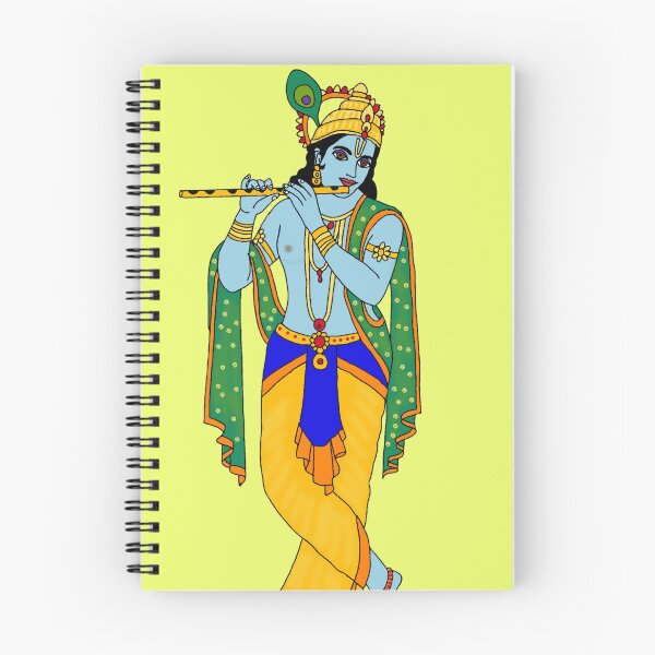 Item preview, Lord Krishna – Divine Flute Player Art designed and sold by Harshit_Digital_Arts.