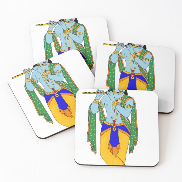 Item preview, Lord Krishna – Divine Flute Player Art designed and sold by Harshit_Digital_Arts.