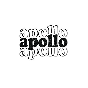 Artwork thumbnail, Apollo Name Personalized by Watsonarts